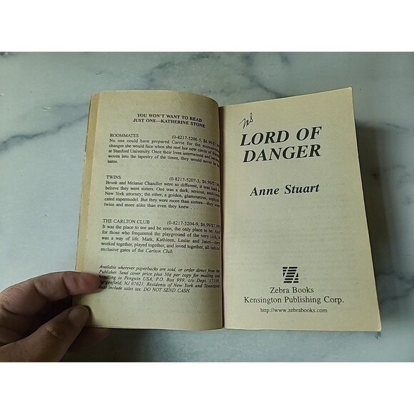 Lord of Danger by Anne Stuart (1997, Mass Market) - Picture 3 of 10